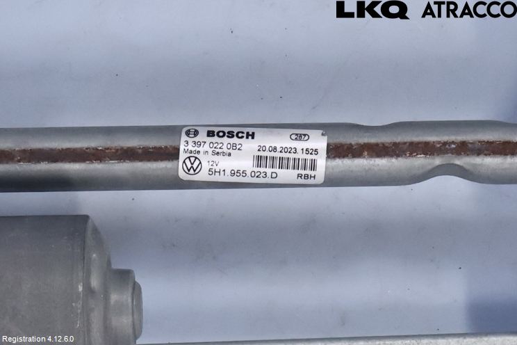 Volkswagen VW GOLF / E-GOLF VIII 20- Viskeroverføring Frontrute