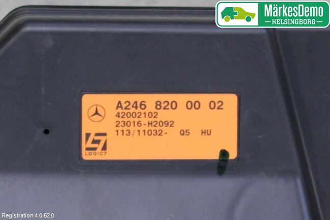 Mercedes-Benz MB CLA-KLASS (C117/X117) 13-19 Innr Høyttaler