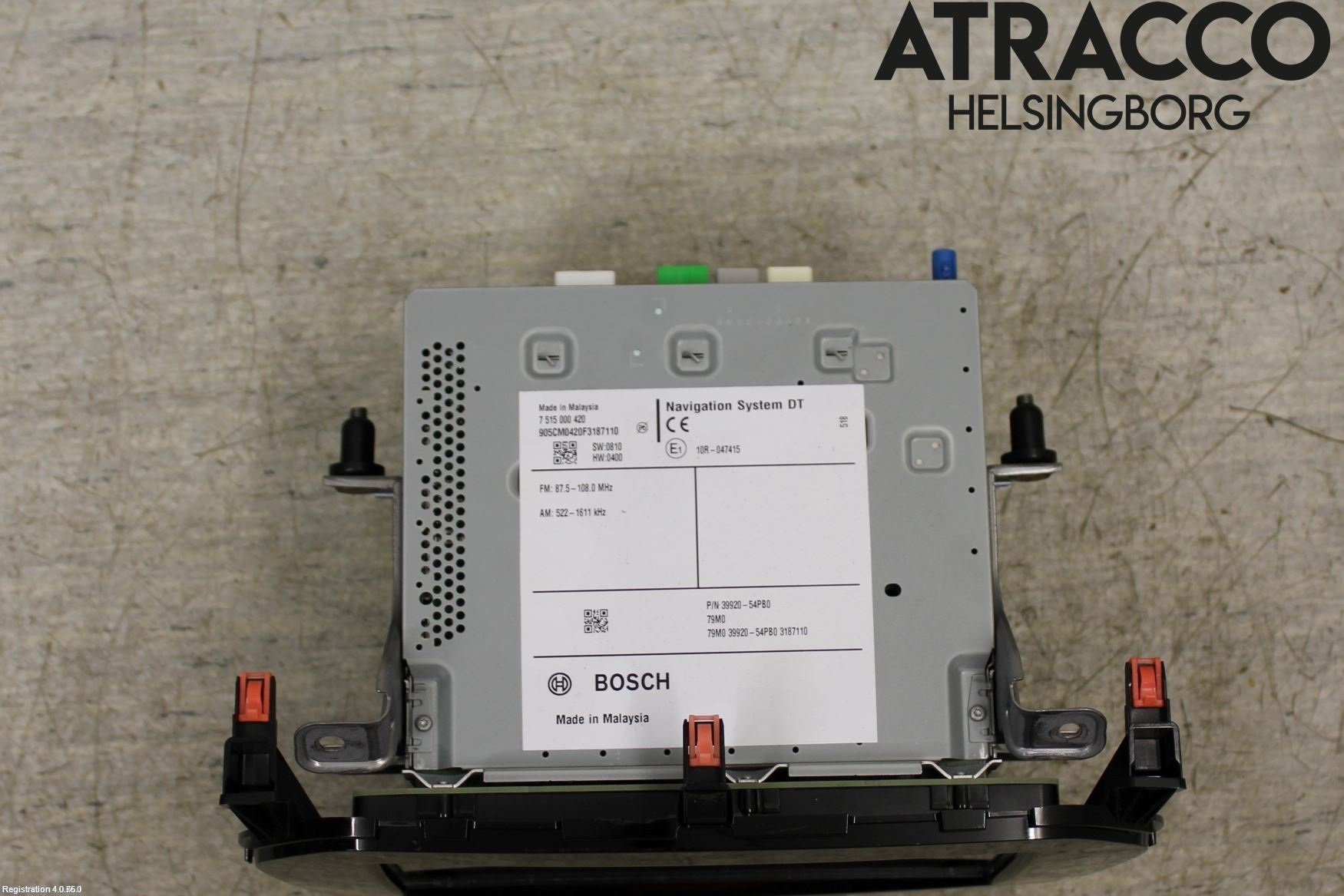 Suzuki VITARA 15- Stereo Radio Med Cd
