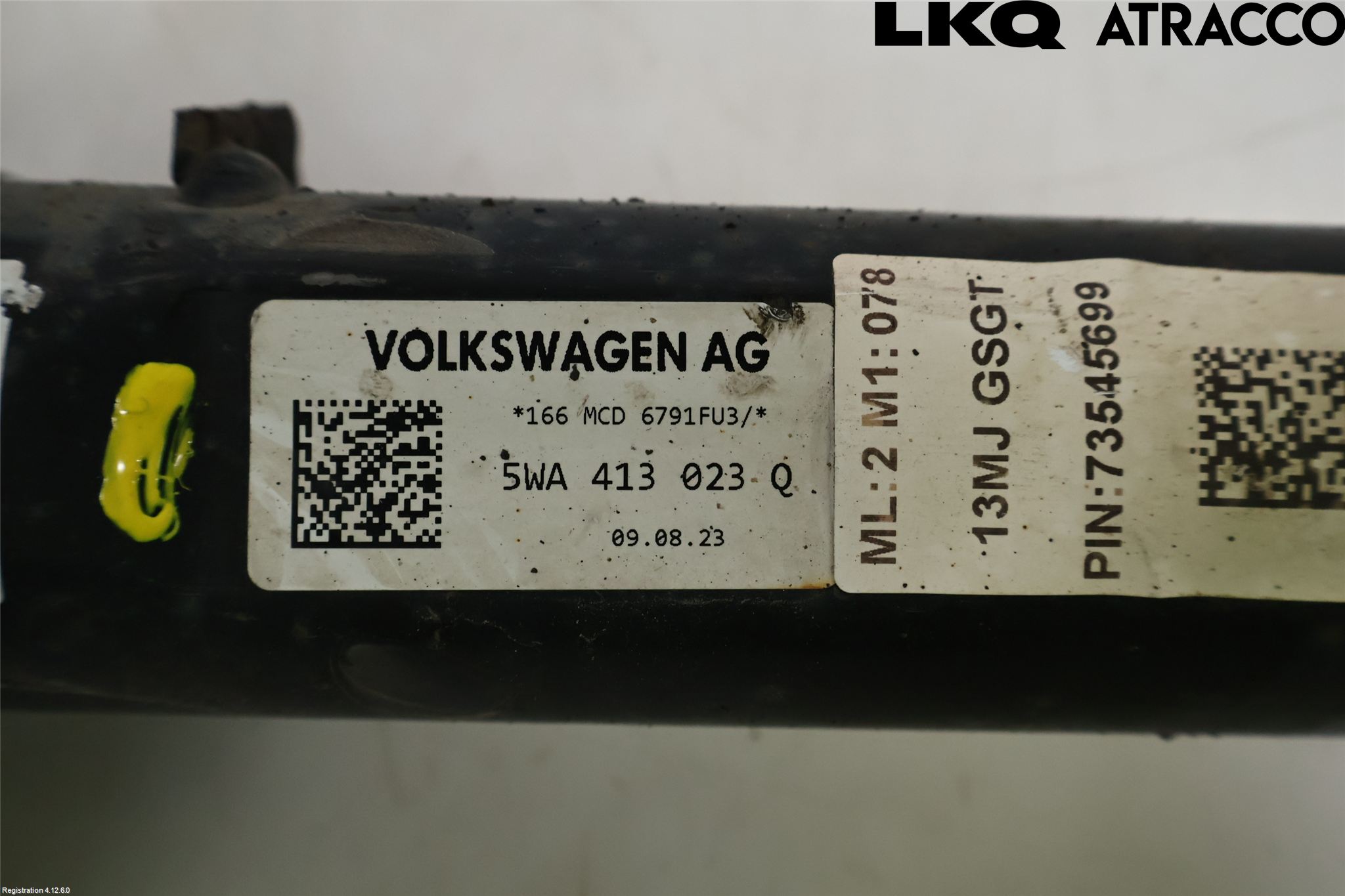 Volkswagen VW GOLF / E-GOLF VIII 20- Fjærbein Foran Venstre