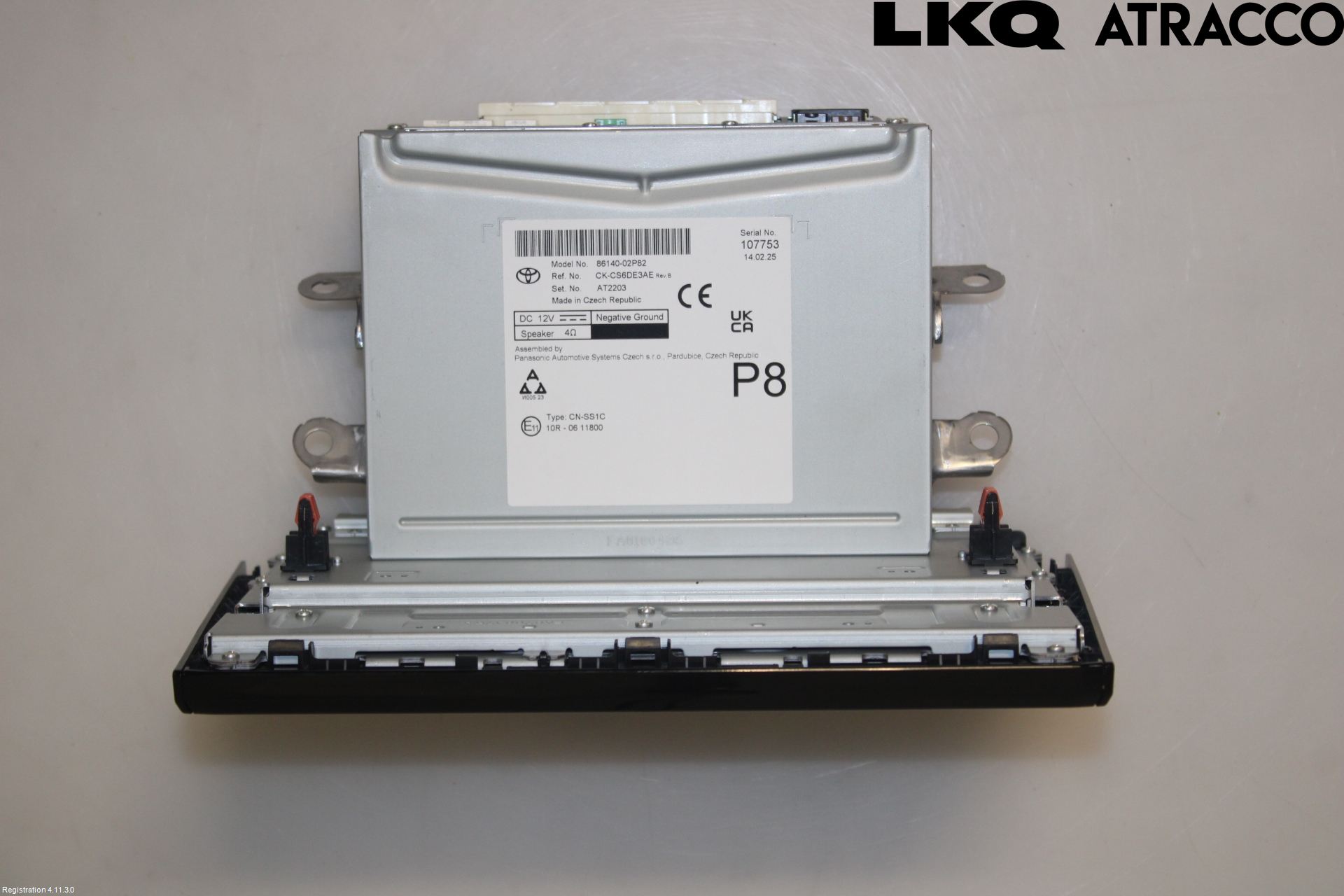 Toyota COROLLA 19- Stereo Radio Med Cd