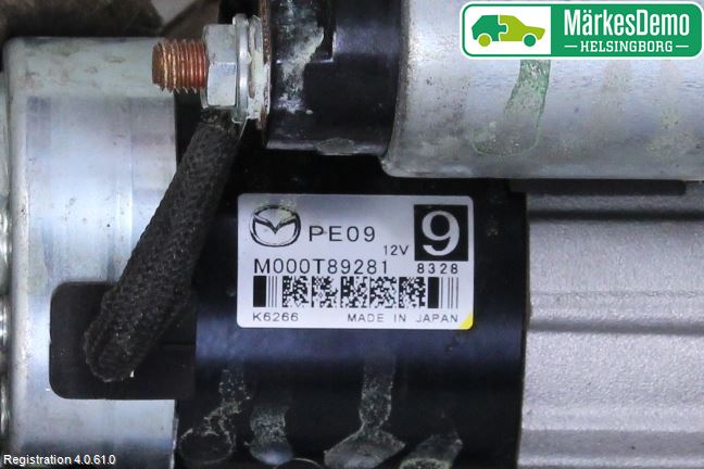 Mazda 6 13- Startmotor