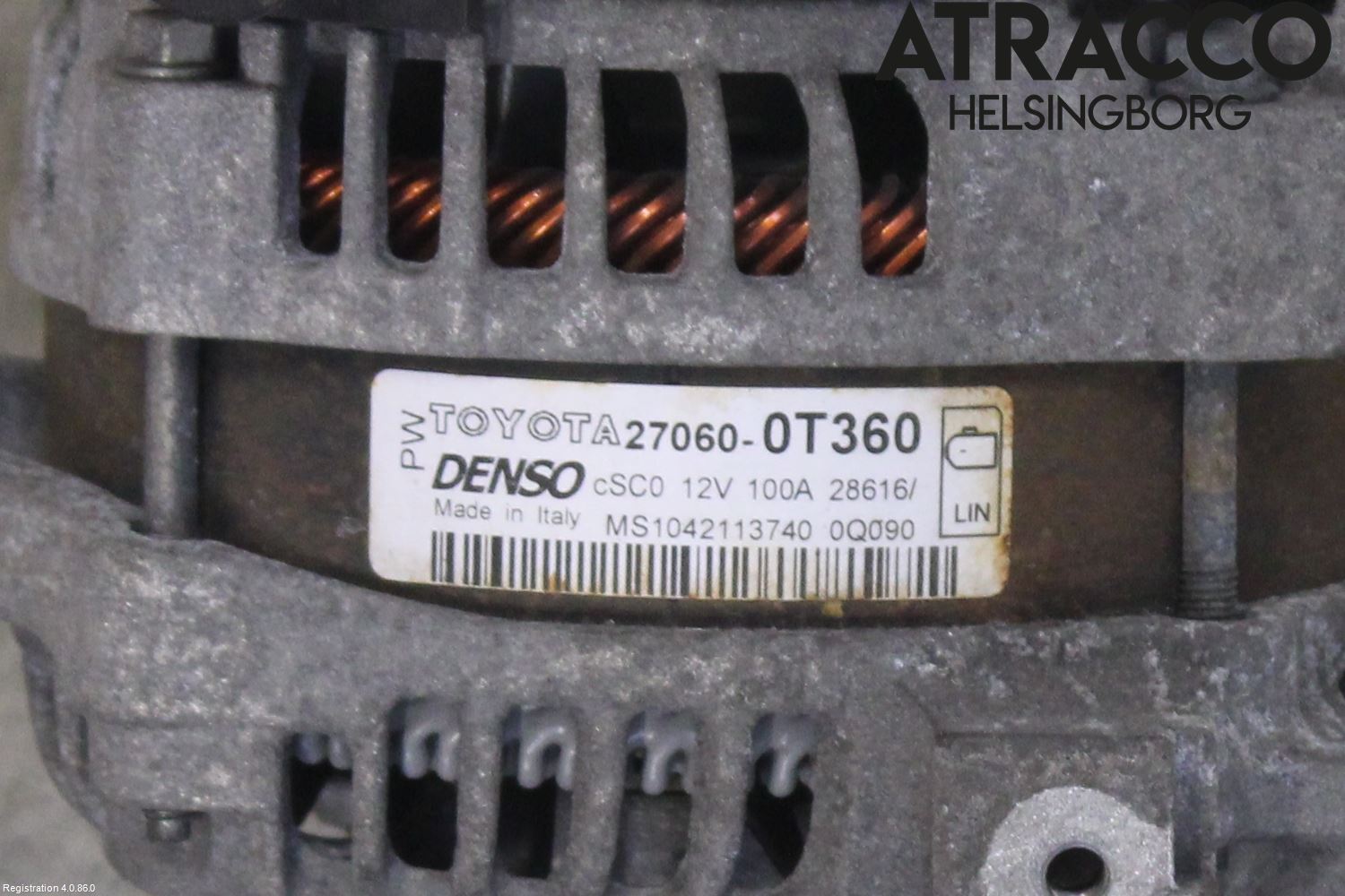 Toyota AVENSIS 16-18 Dynamo