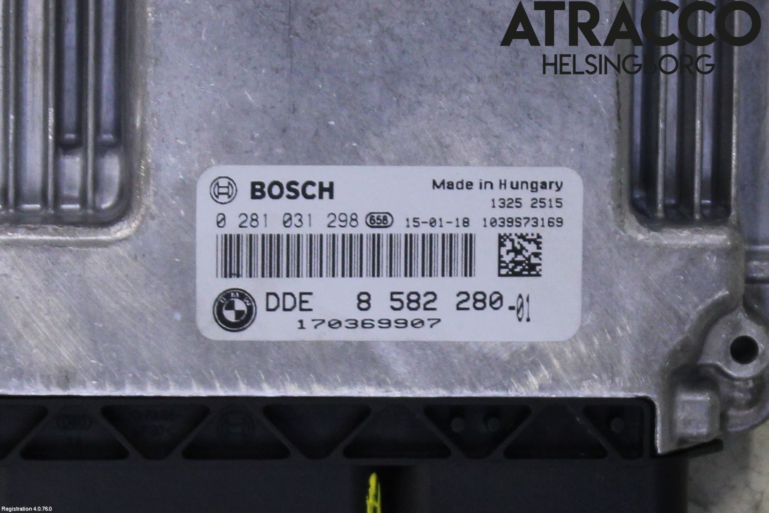 BMW 3 F30/F31/F80 12-19 Styreenhet Dieselpumpe