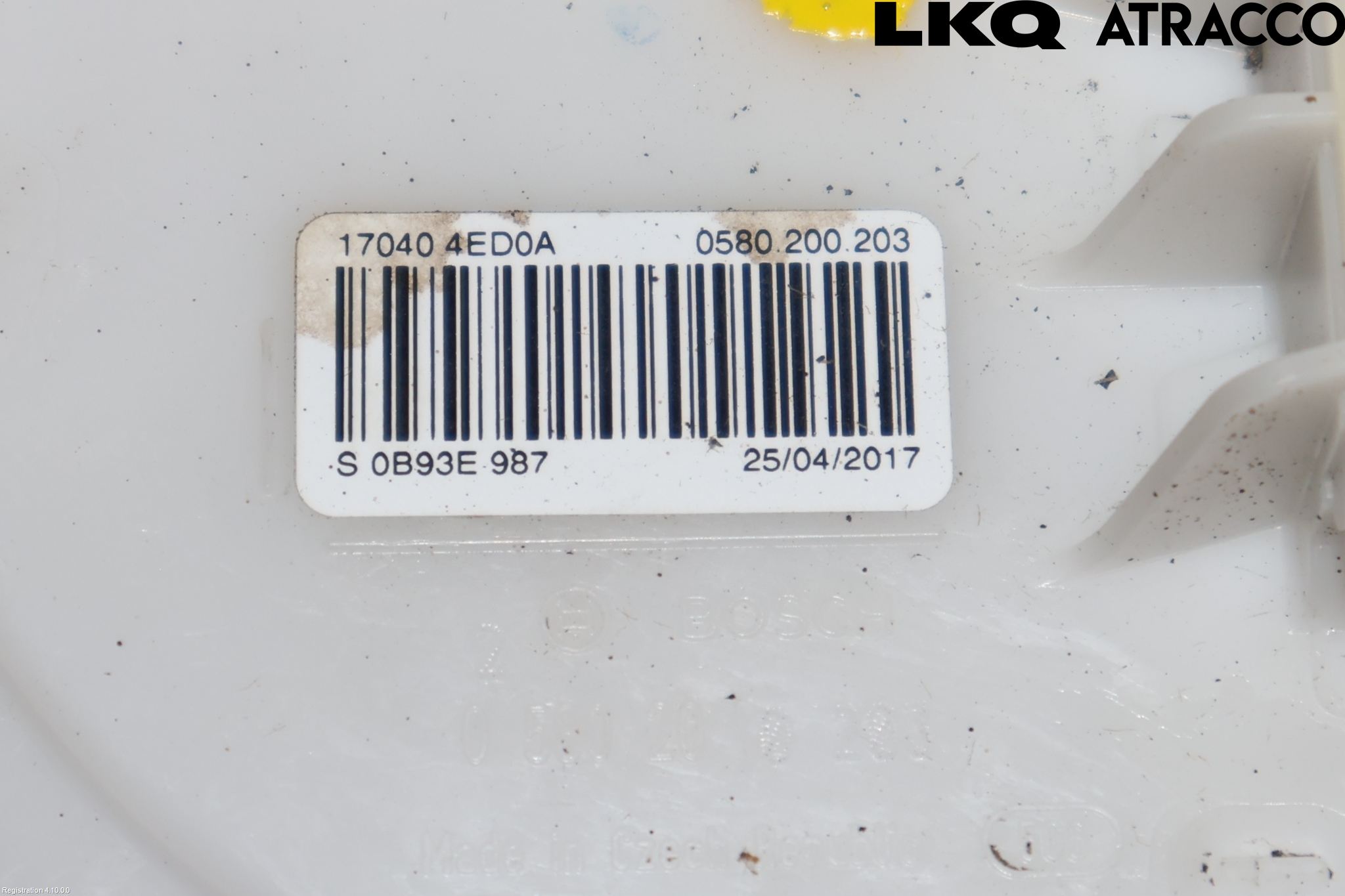Nissan QASHQAI 14-17 Drivstoffpumpe Fødepumpe El