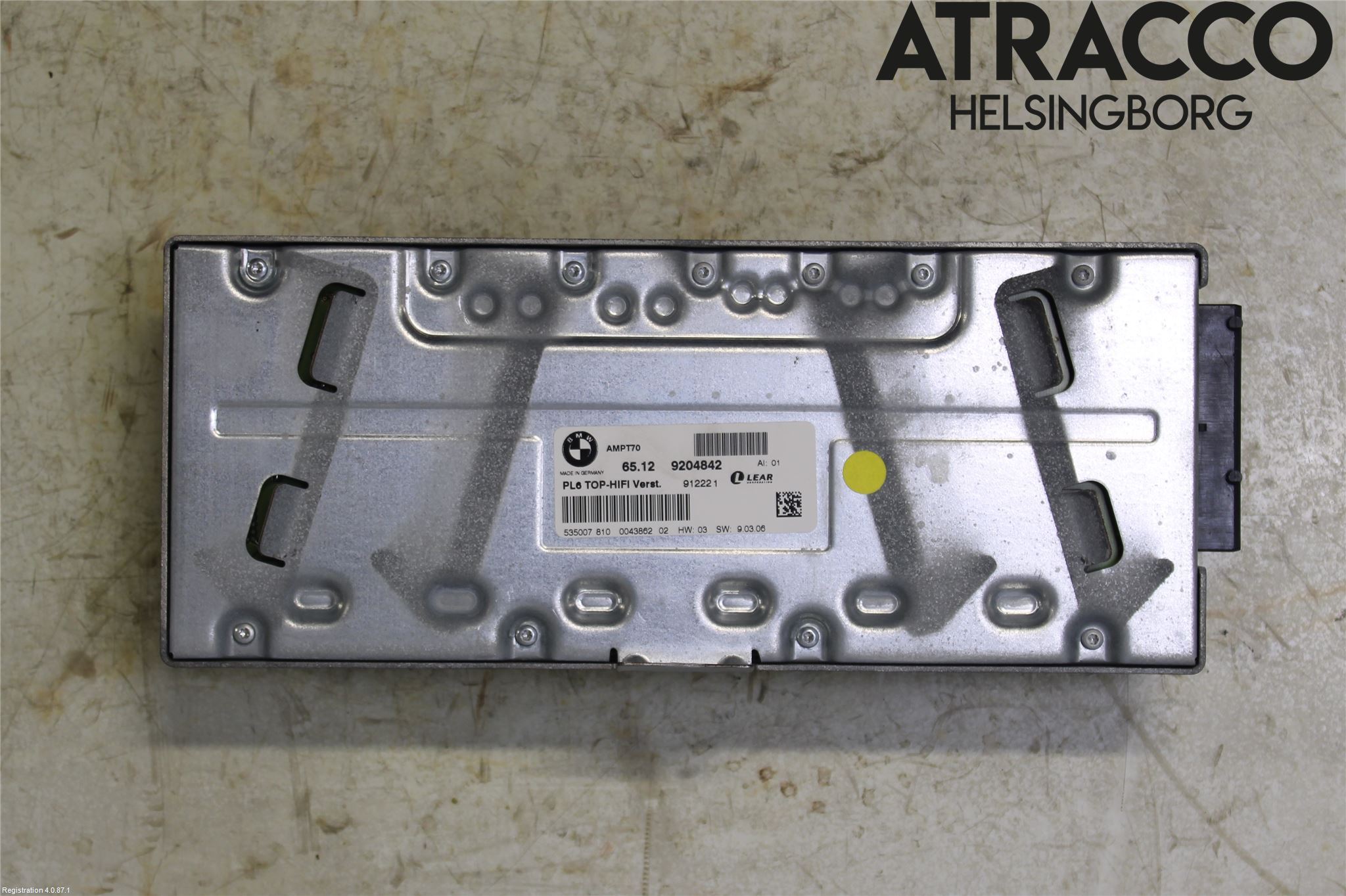 BMW 7 F01/02/03/04 09-15 Stereo Forsterker