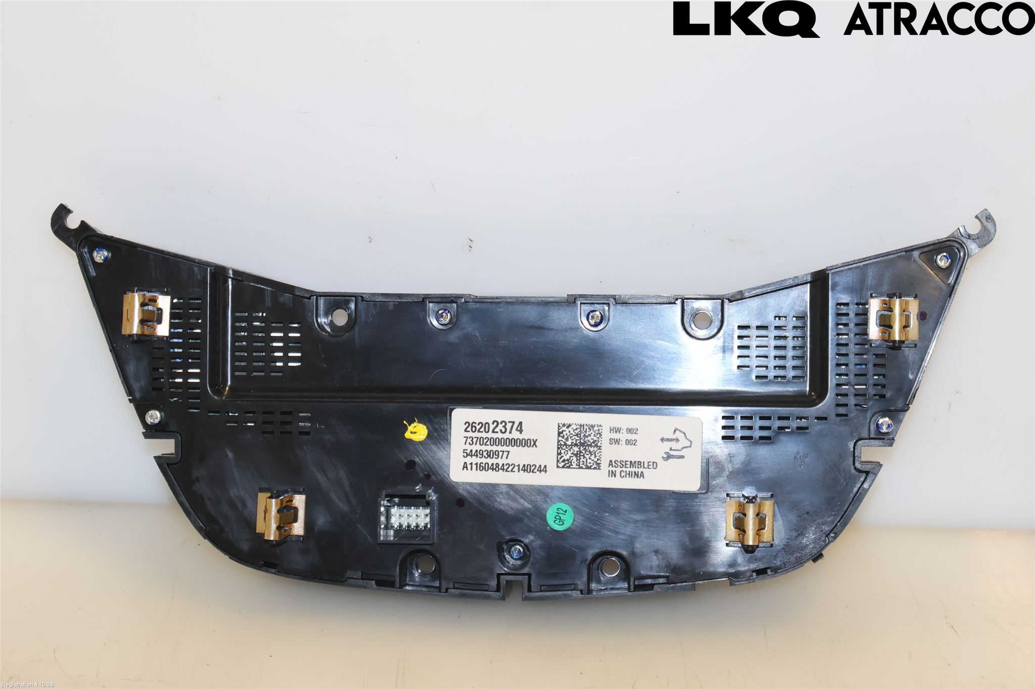 Opel INSIGNIA 09-16 Varme Ac Betjening-Display