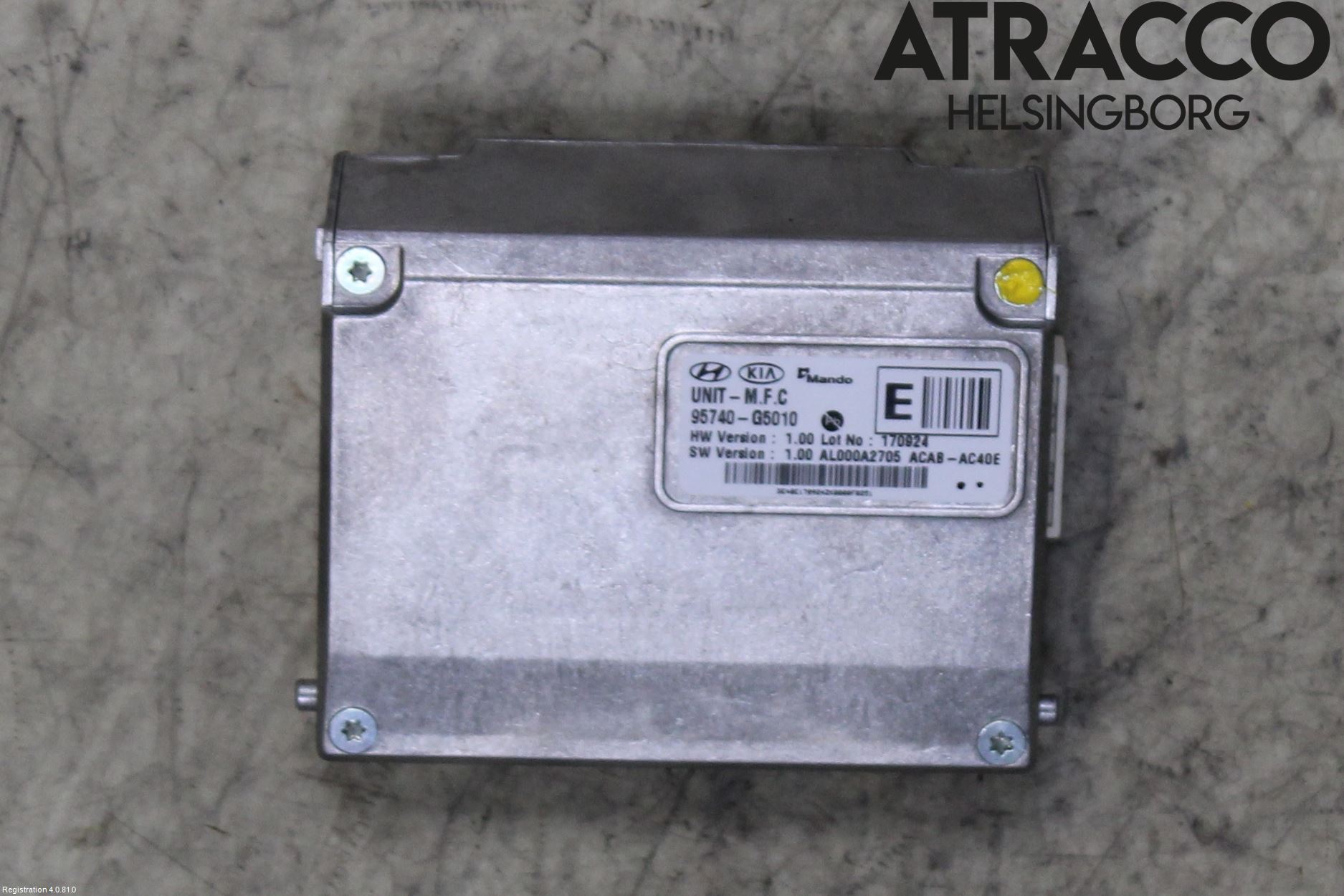 Kia NIRO (DE) 17-22 Sensor Kollisjonsbeskyttelse