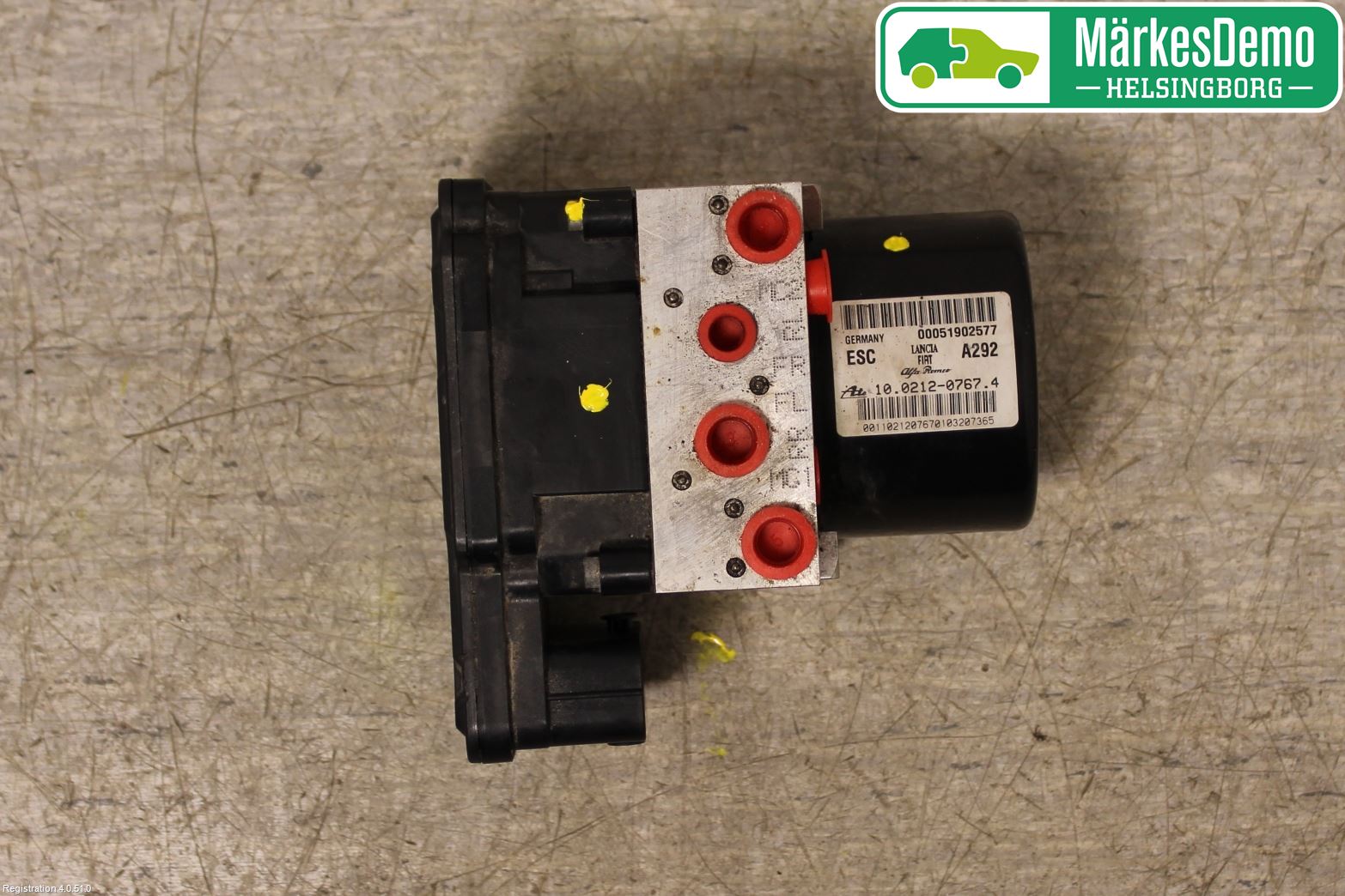 Fiat DOBLO CARGO Abs Hydraulikkaggregat