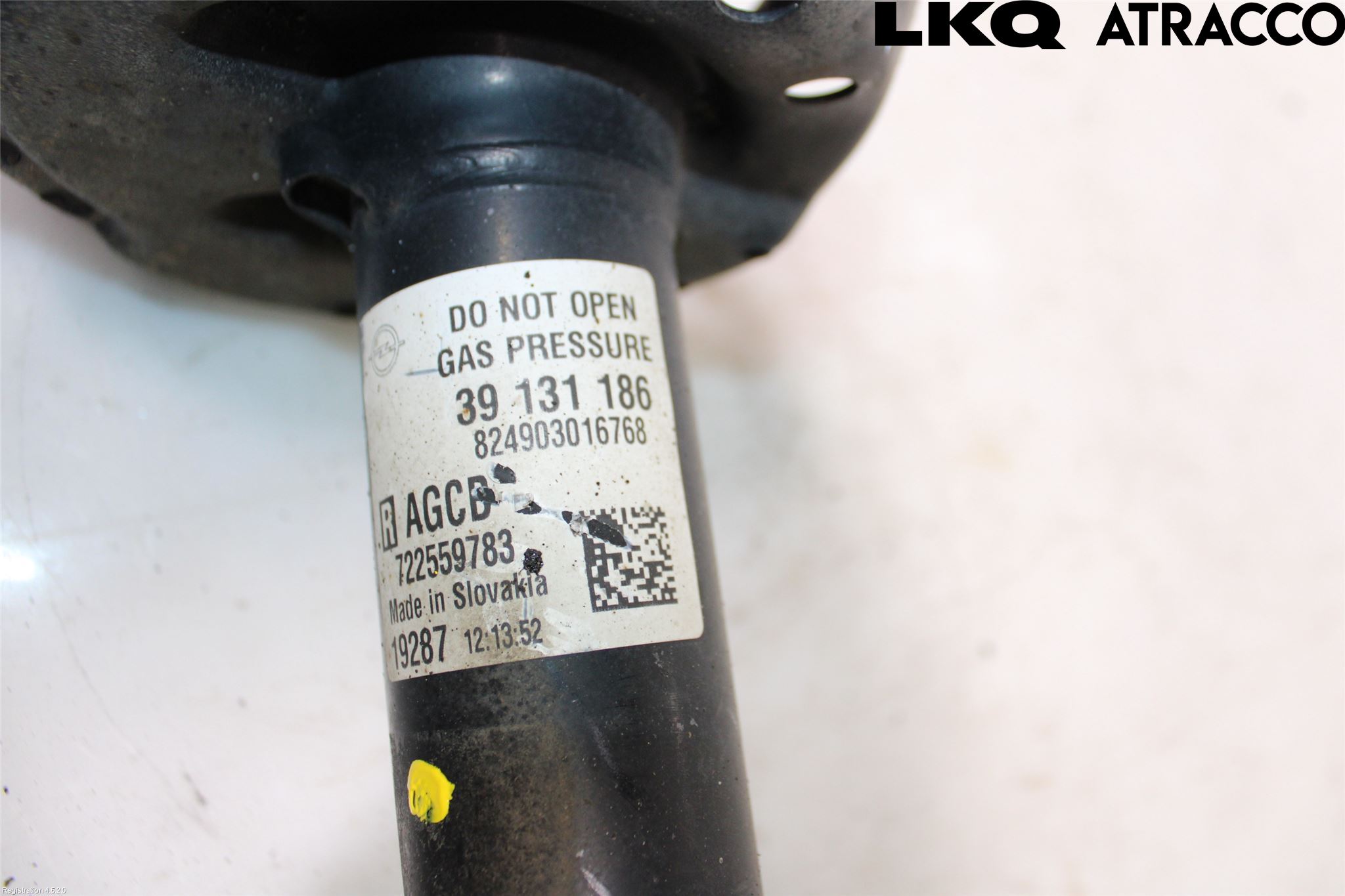 Opel ASTRA K 16-22 Fjærbein Foran Høyre