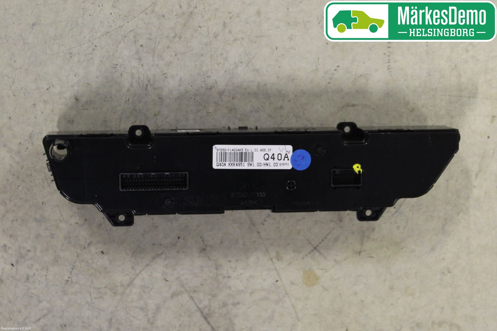 Kia SPORTAGE (QL) 16-21 Varme Ac Betjening-Display