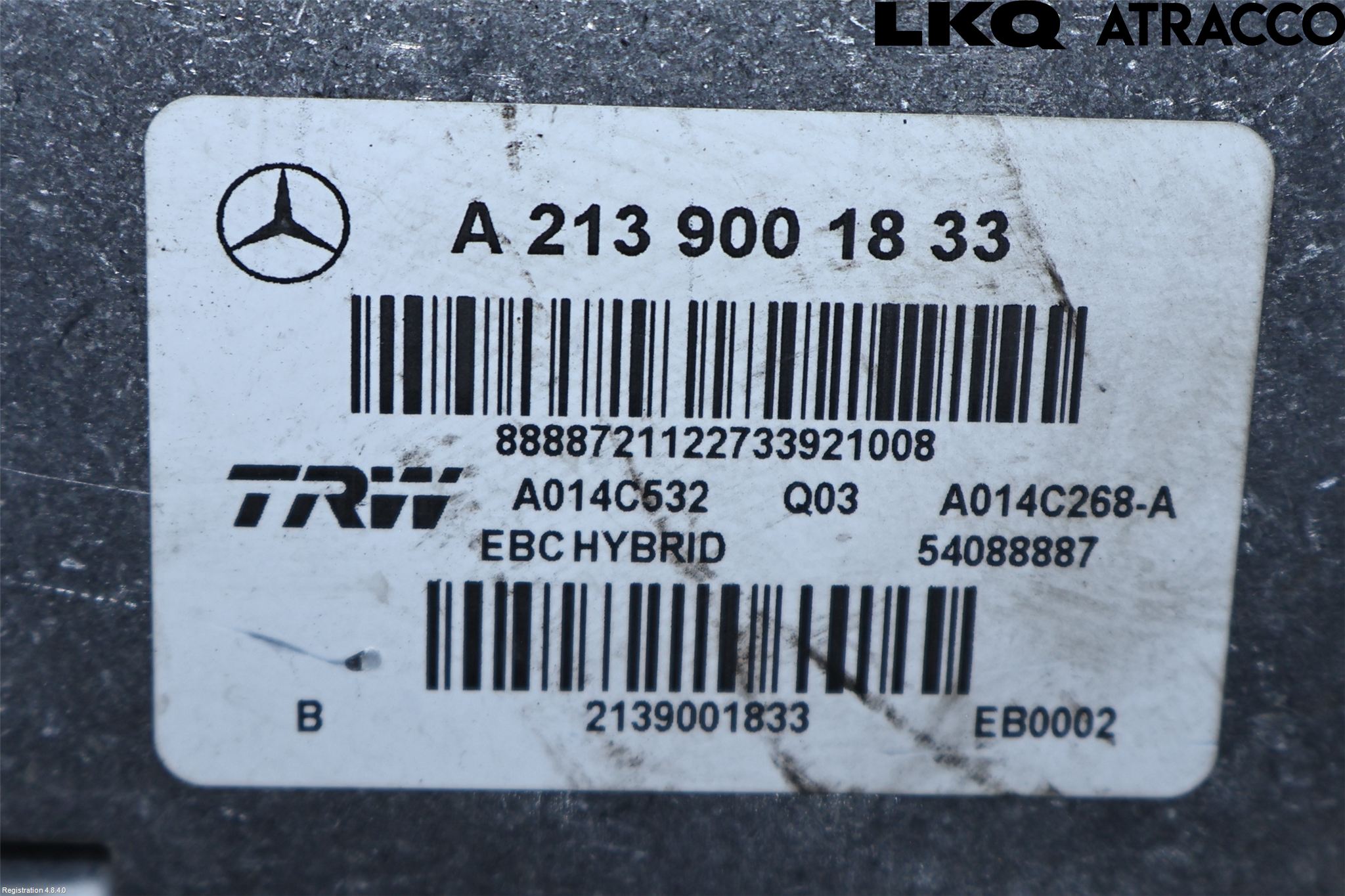 Mercedes-Benz MB E-KLASS (W213) 16-23 Abs Hydraulikkaggregat