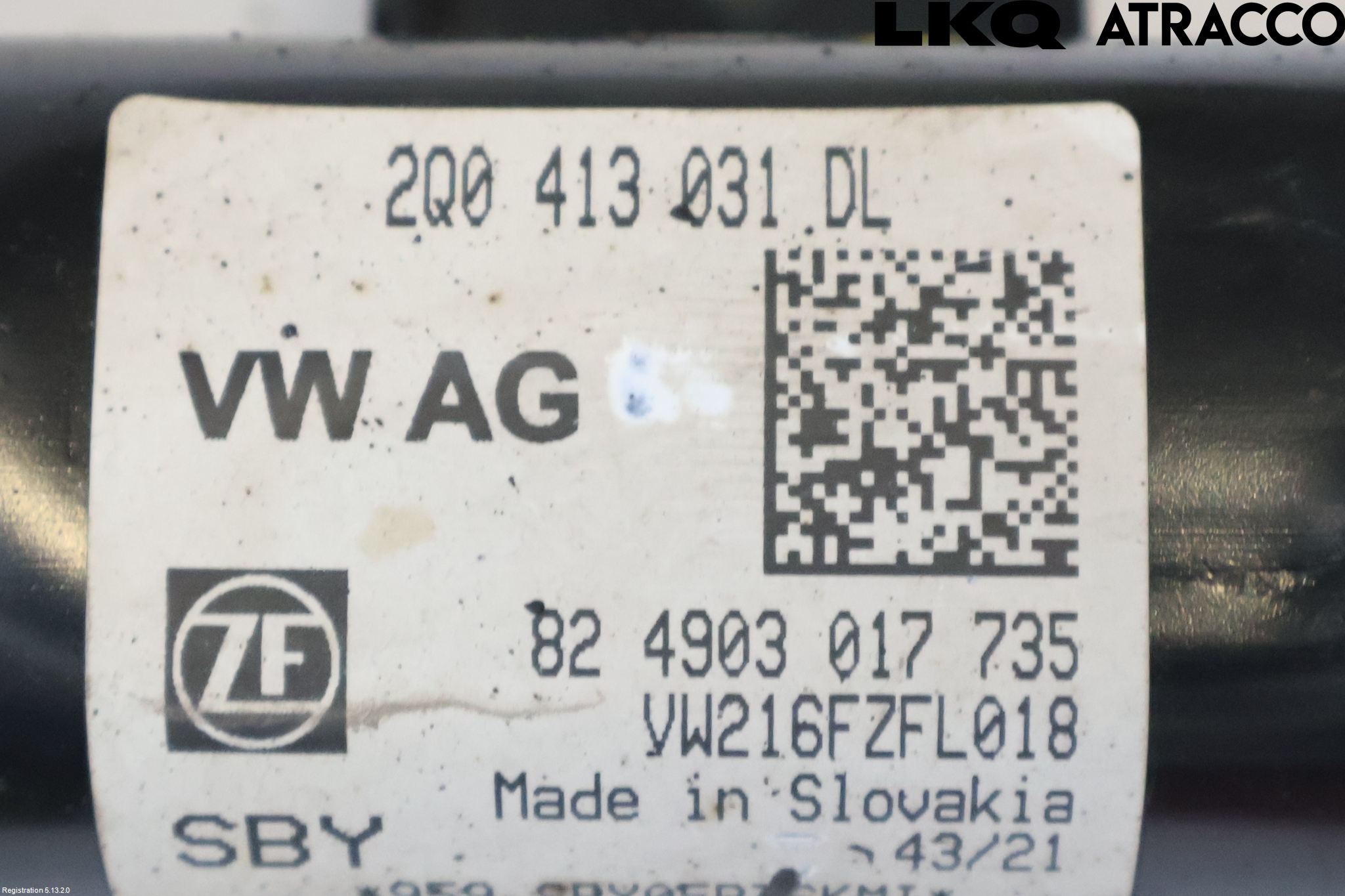 Volkswagen VW T-CROSS 19- Fjærbein Foran Venstre