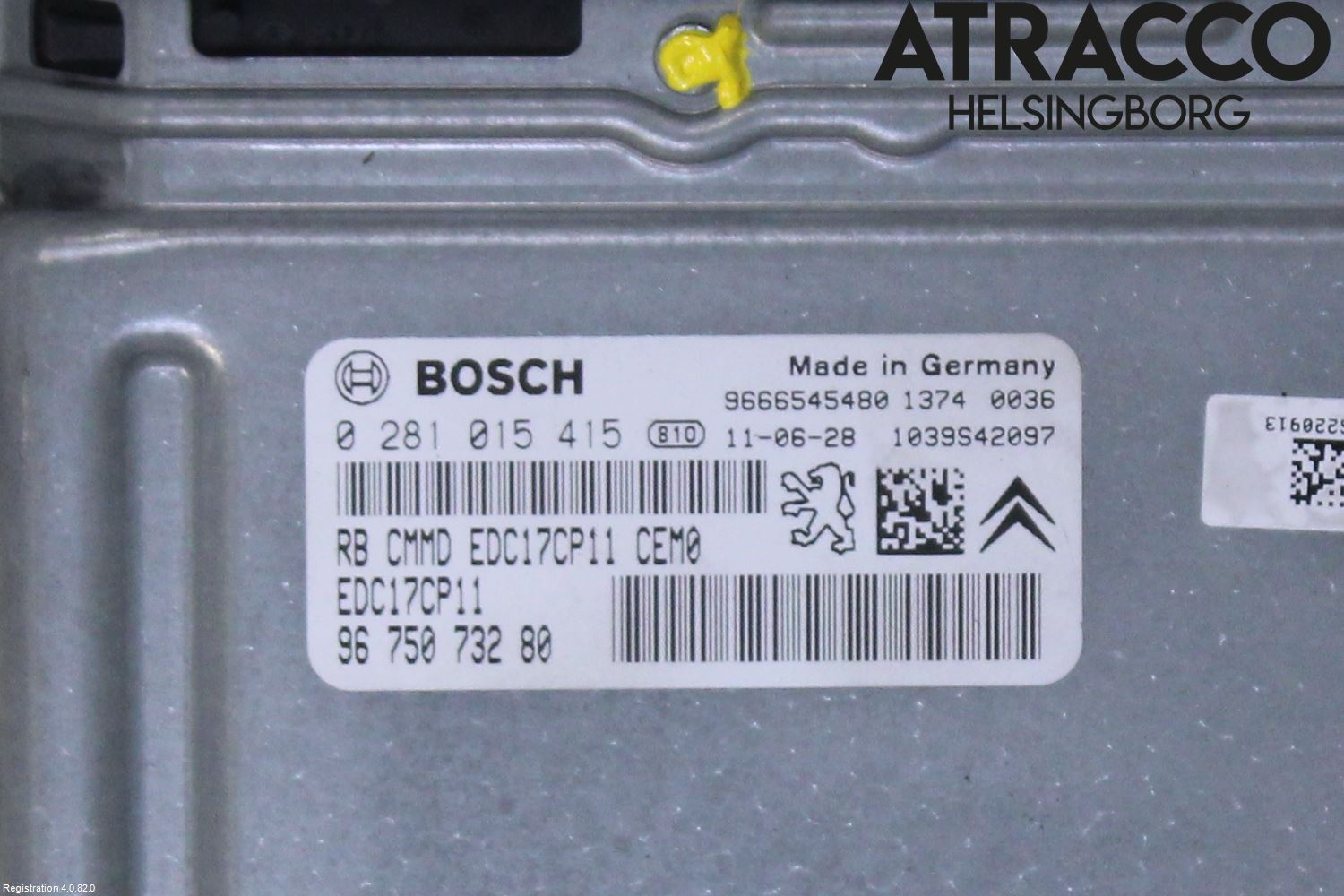 Citroen C6 Styreenhet Dieselpumpe