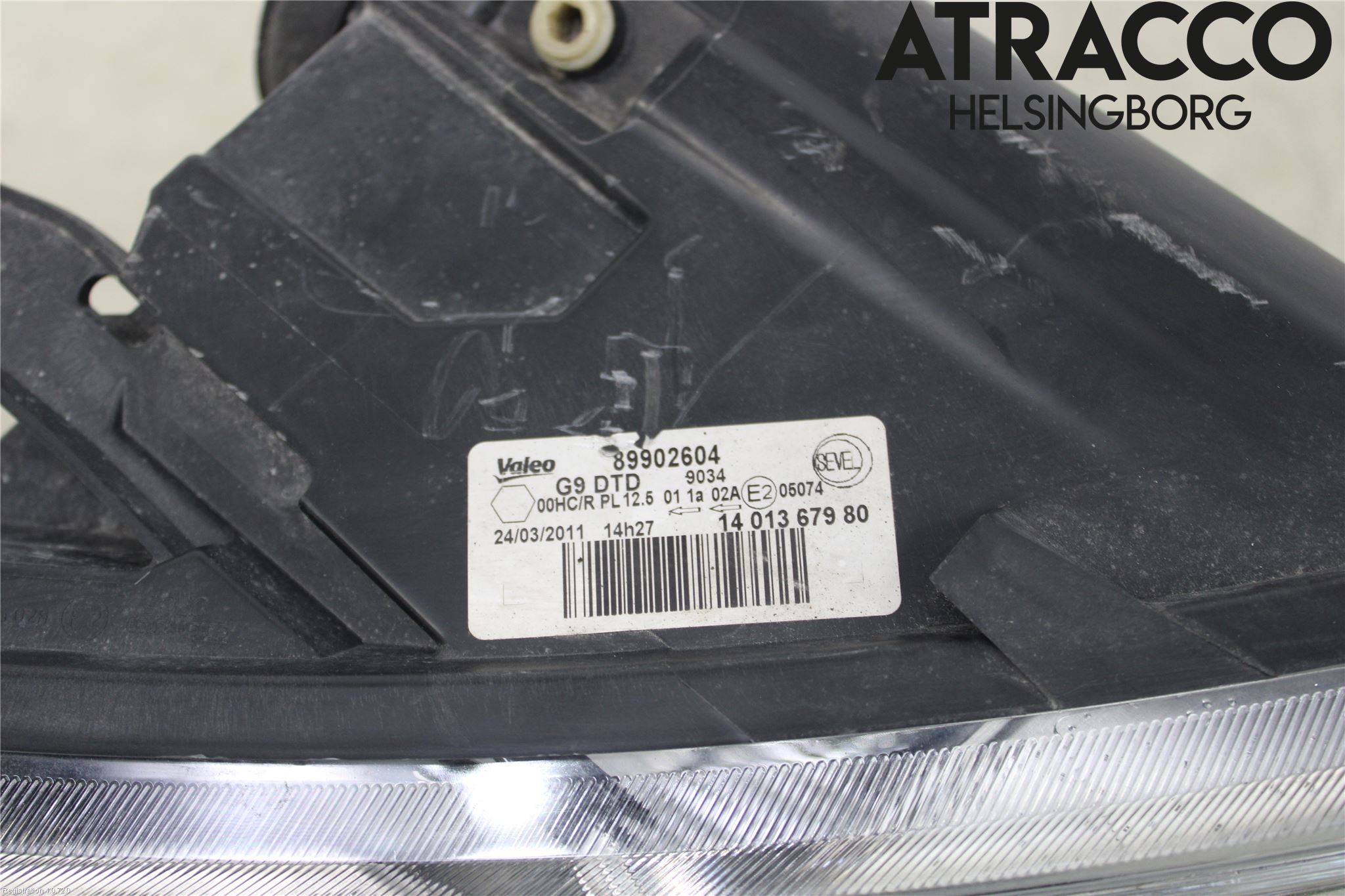 Fiat SCUDO 07-16 Frontlykt Høyre
