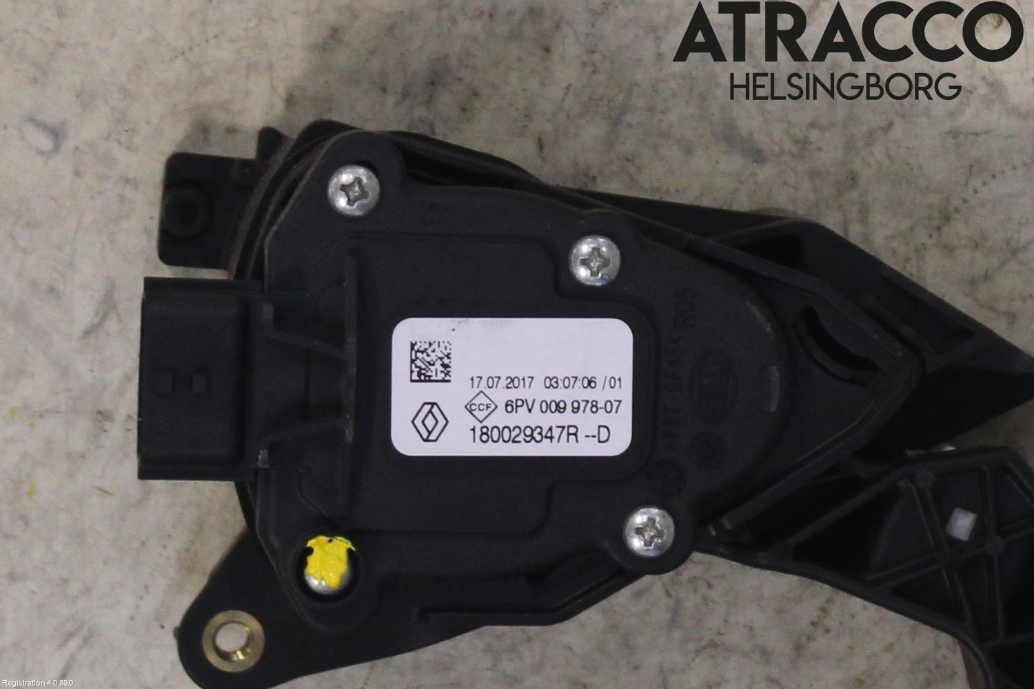 Renault CAPTUR 13-19 Gasspedal