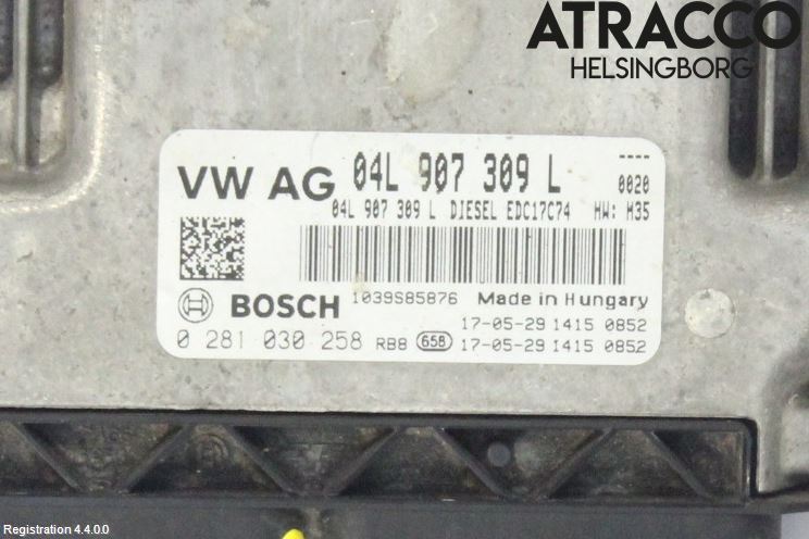 Audi A4/S4 B9 16-19 Styreenhet Dieselpumpe