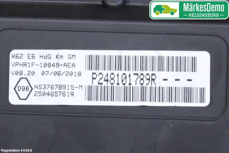 Opel MOVANO B 10-22 Instr Kombinert