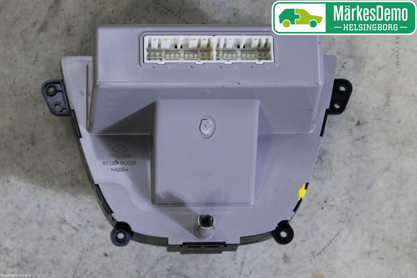 Hyundai ix20 Varme Ac Betjening-Display