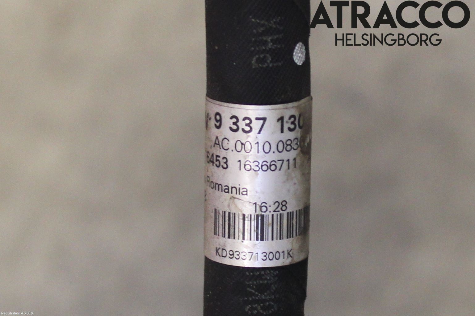 BMW 3 F30/F31/F80 12-19 Varme Ac Slange - Rør