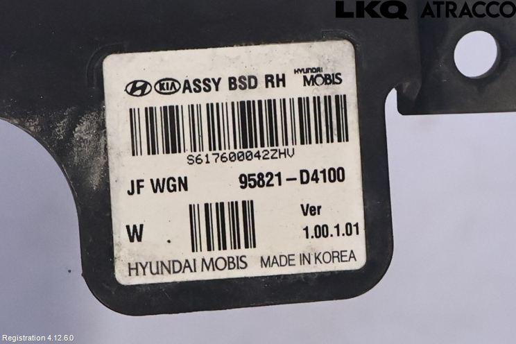 Kia OPTIMA 16-20 Sensor Kollisjonsbeskyttelse