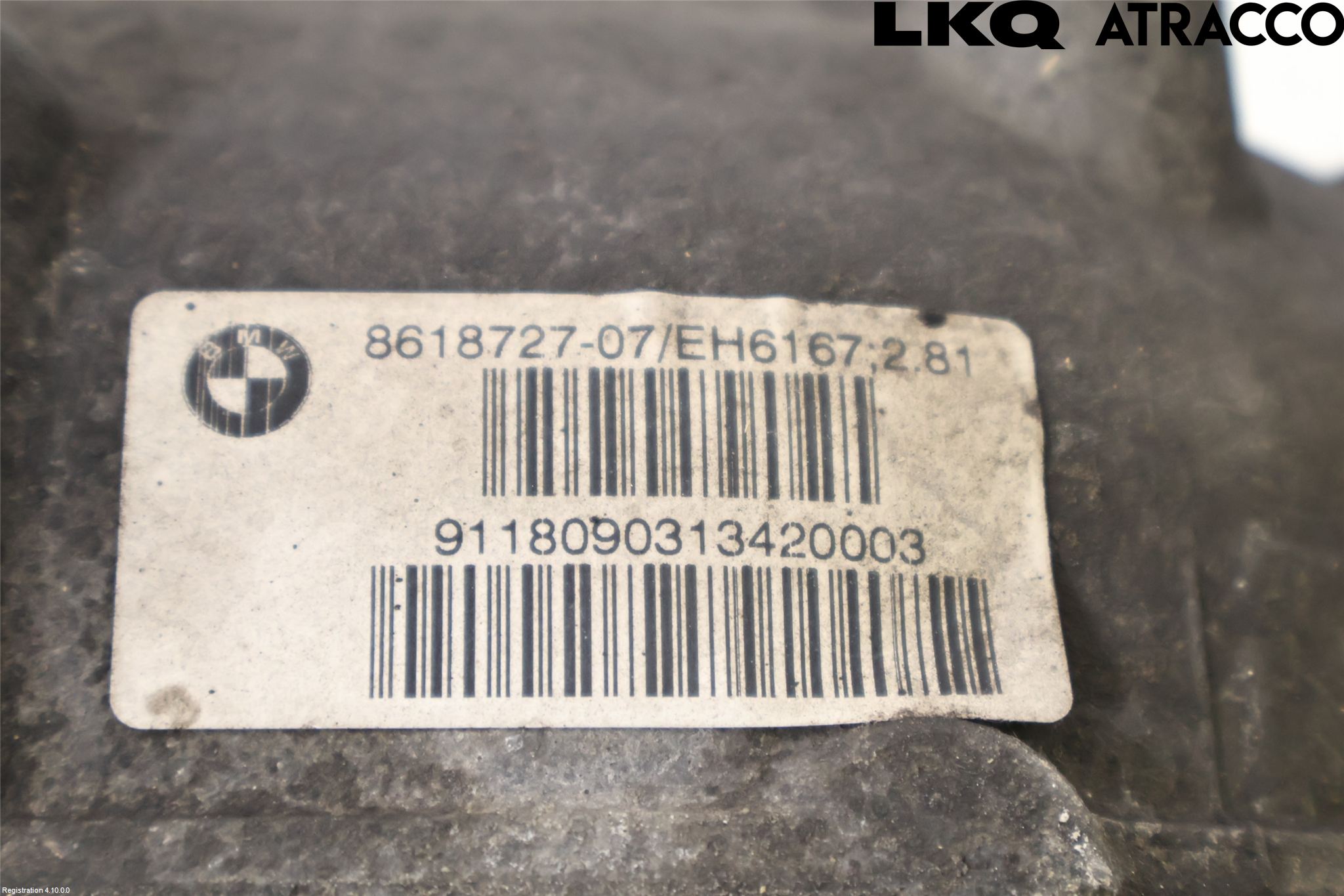 BMW 5 G30/G31/F90 17-23 Bakaksel Kardang Bak -Diff