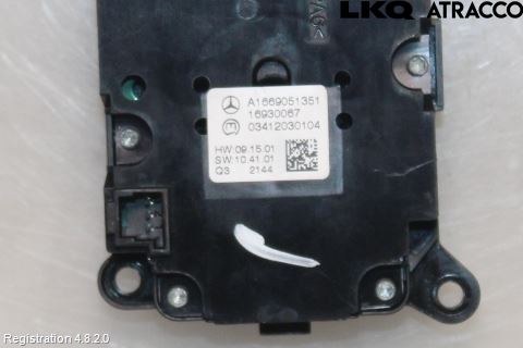 Mercedes-Benz MB ML/GLE-KLASS (W166) 12-18 Bryter Multifunksjon