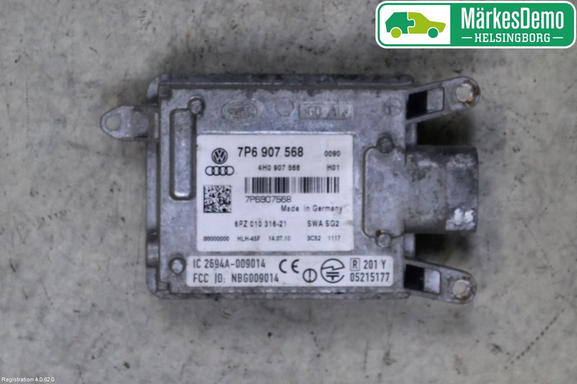 Volkswagen VW TOUAREG 7P 11-18 Sensor Kollisjonsbeskyttelse