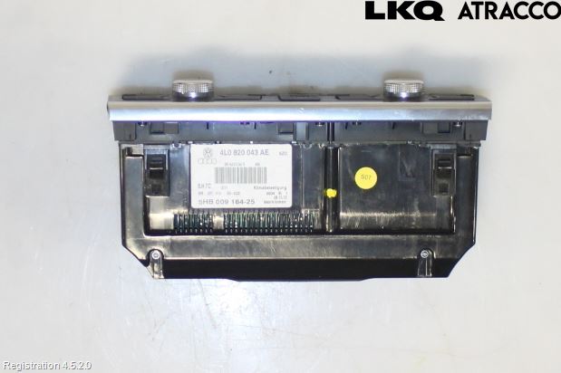 Audi Q7/SQ7 Varme Ac Betjening-Display