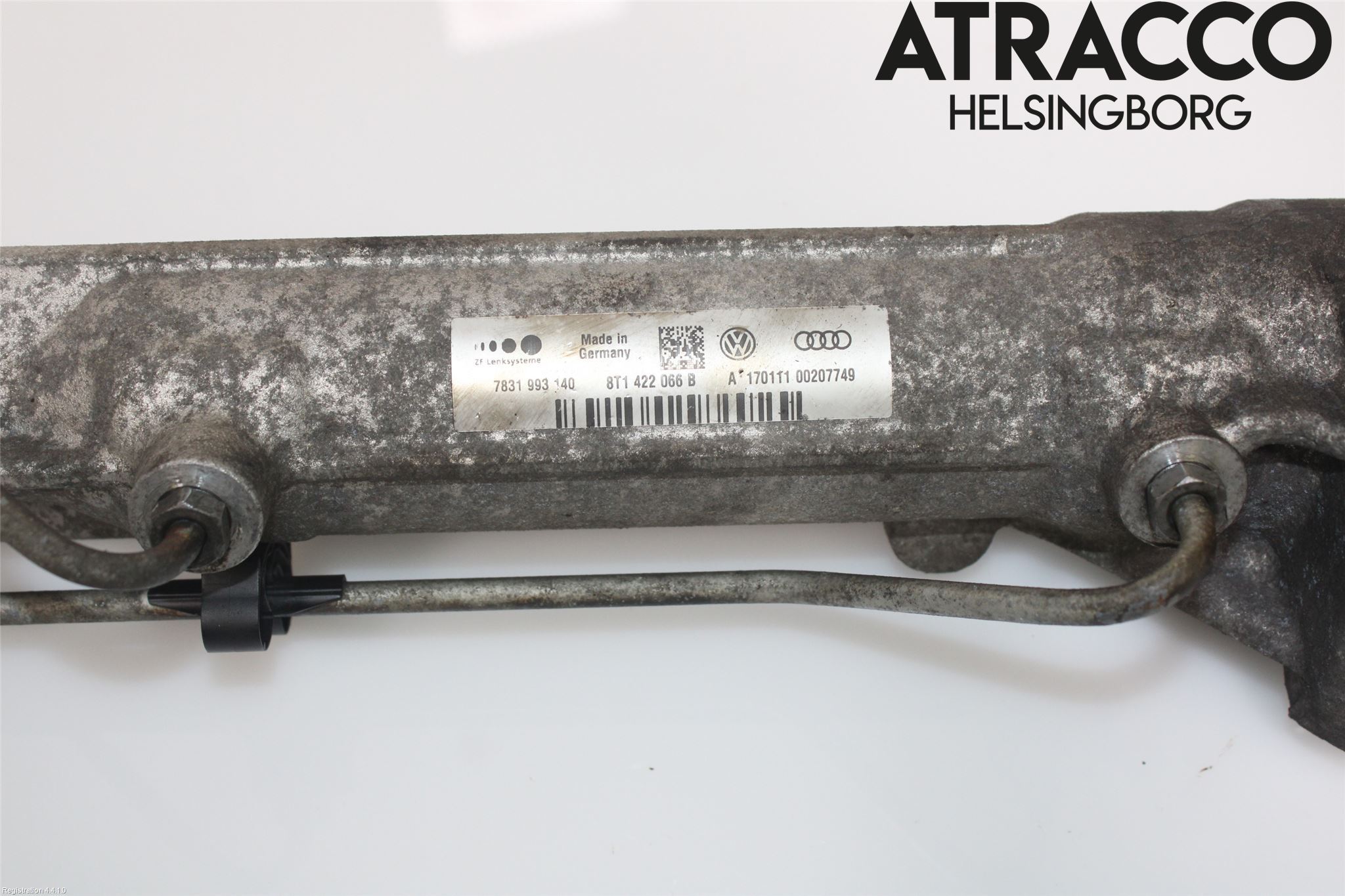 Audi A5 07-16 Servo Snekke - Tannstang
