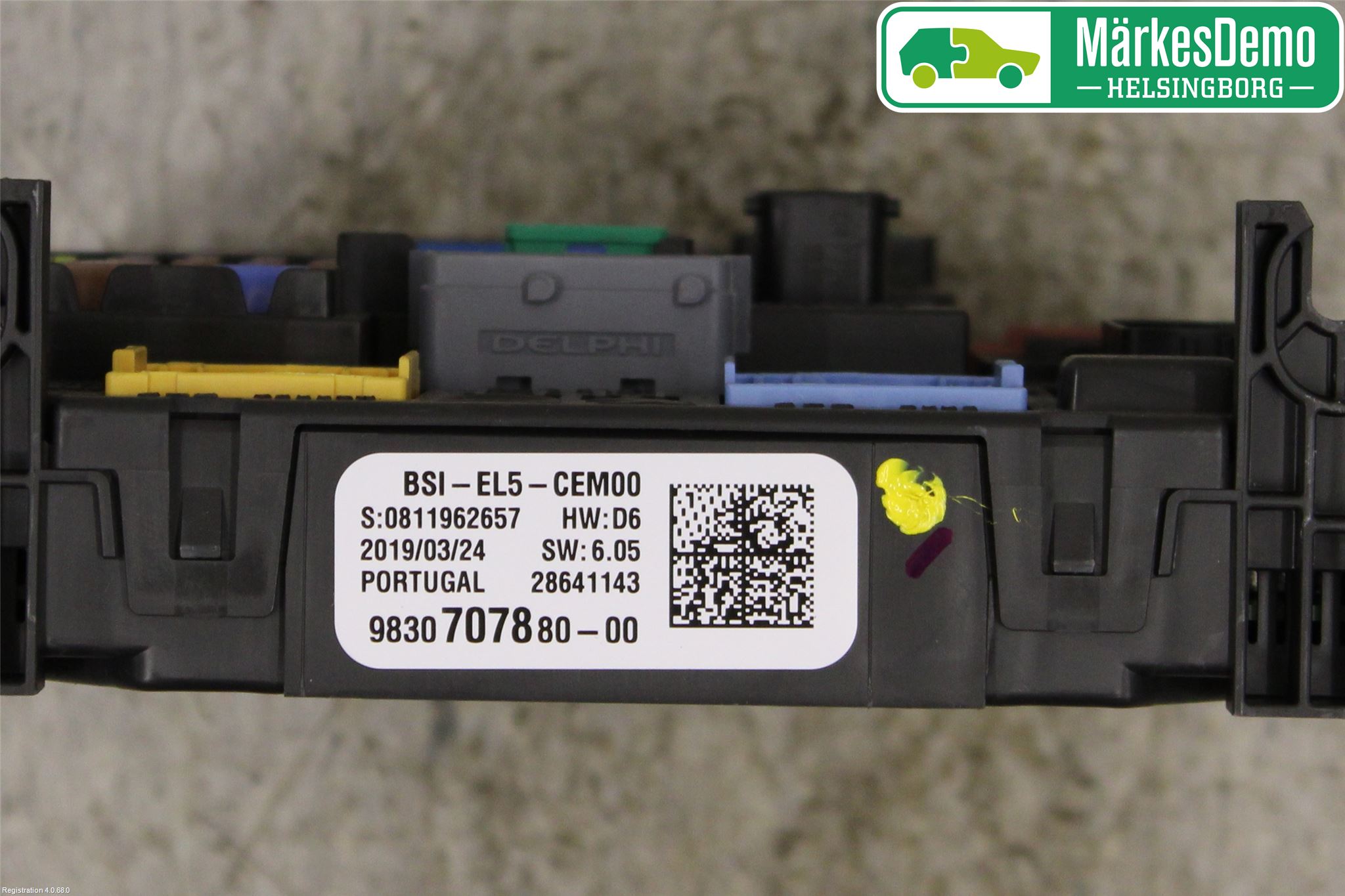 Citroen C4 SPACETOURER 19-22 Sikringsboks - Elsentral