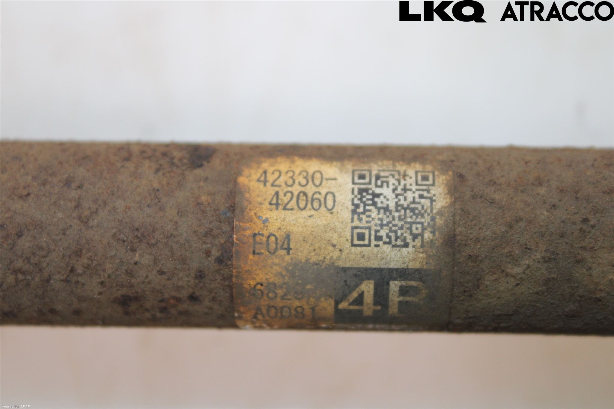 Toyota RAV4 13-18 Drivaksel Bak Kompl Høyre