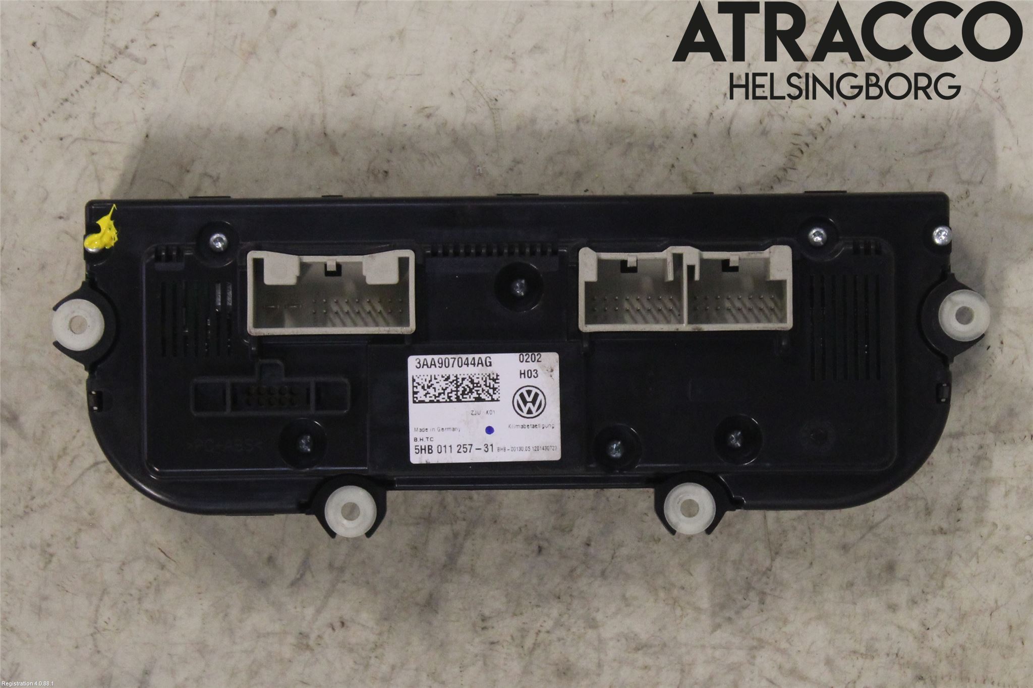 Volkswagen VW TOURAN 10-15 Varme Ac Betjening-Display