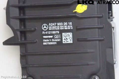 Mercedes-Benz MB A-KLASS (W176) 13-18 Sensor Kollisjonsbeskyttelse