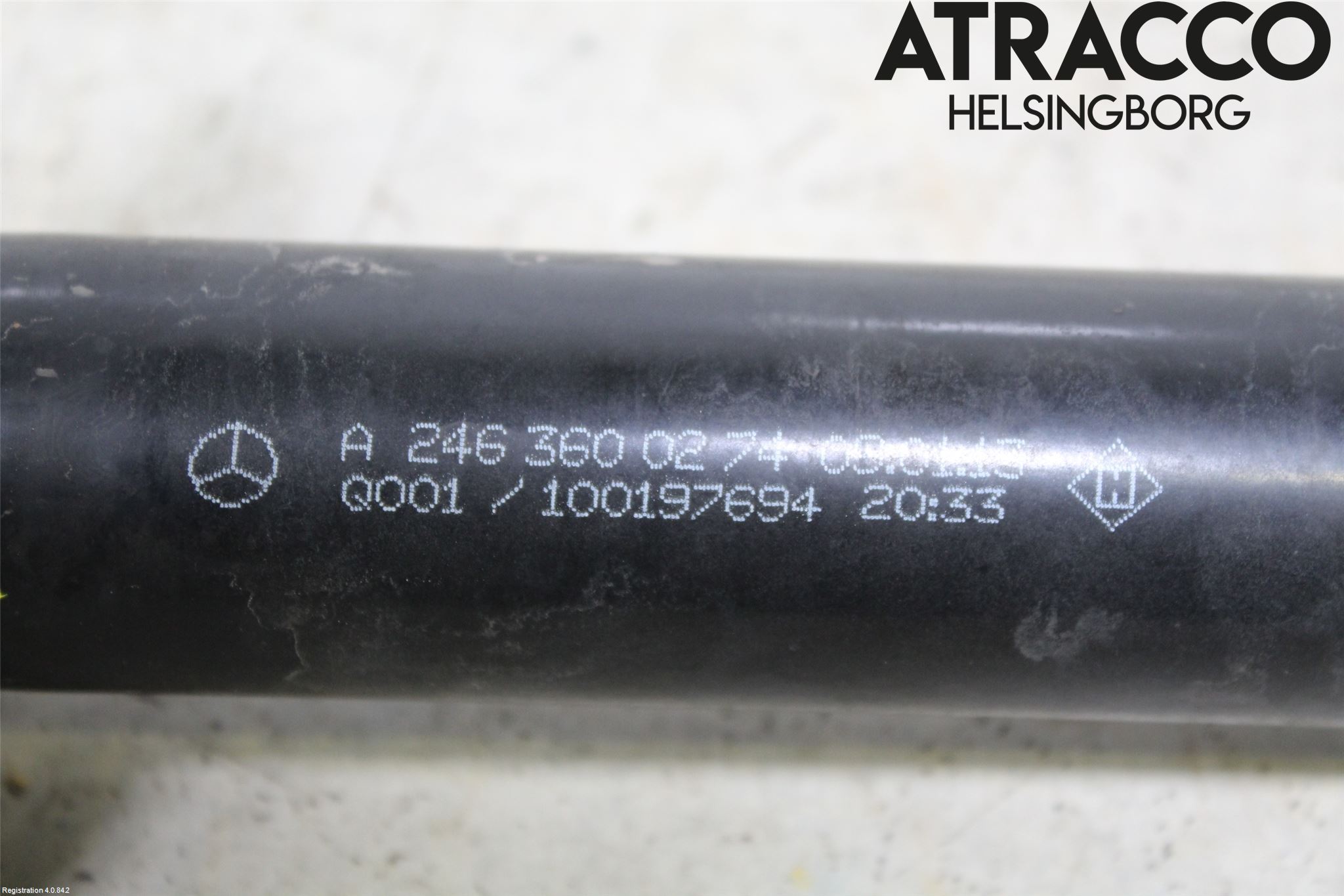 Mercedes-Benz MB A-KLASS (W176) 13-18 Mellomaksel Opphengslager