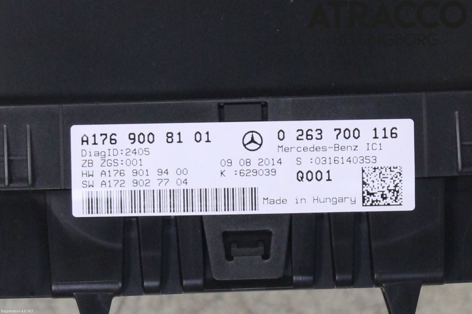 Mercedes-Benz MB A-KLASS (W176) 13-18 Instr Kombinert