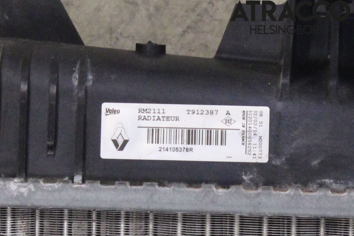 Renault MEGANE III 09-15 Radiator Automat