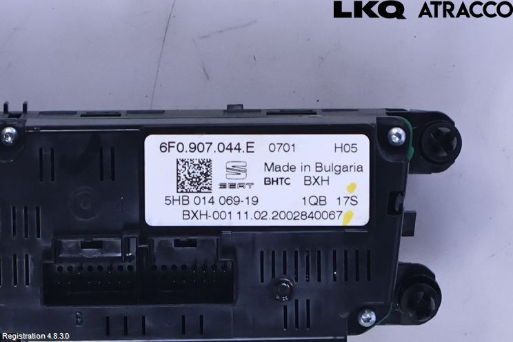 Seat ARONA Varme Ac Betjening-Display