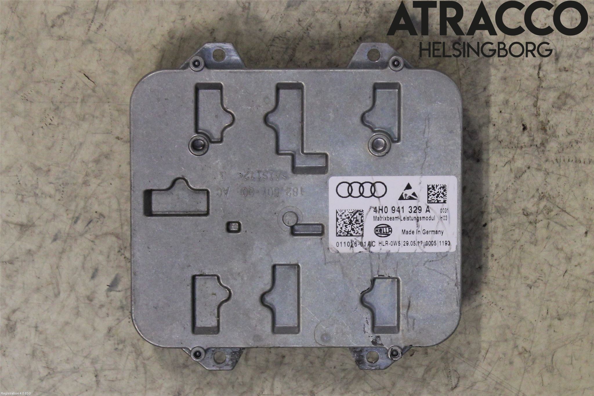 Audi A8/S8 4H 10-17 Styreenhet Xenon
