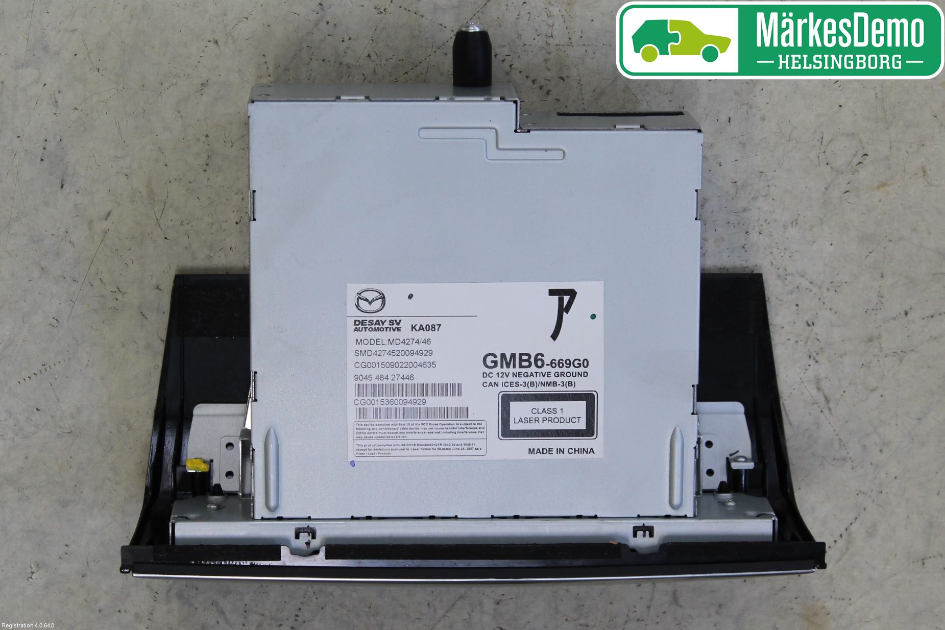 Mazda 6 13- Stereo Cd Veksler