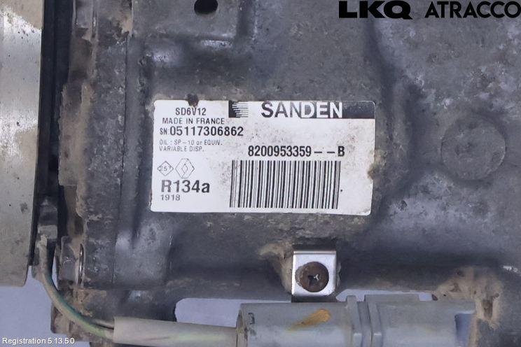 Mercedes-Benz MB CITAN (W415) 13-21 Varme Ac Kompressor