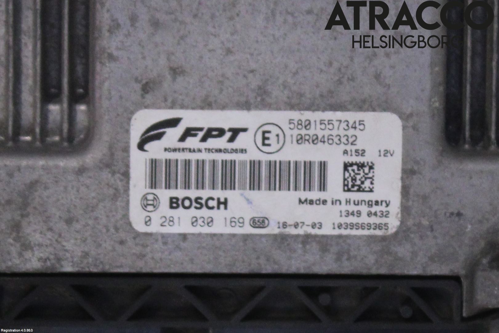 Iveco DAILY 14->> Styreenhet Dieselpumpe