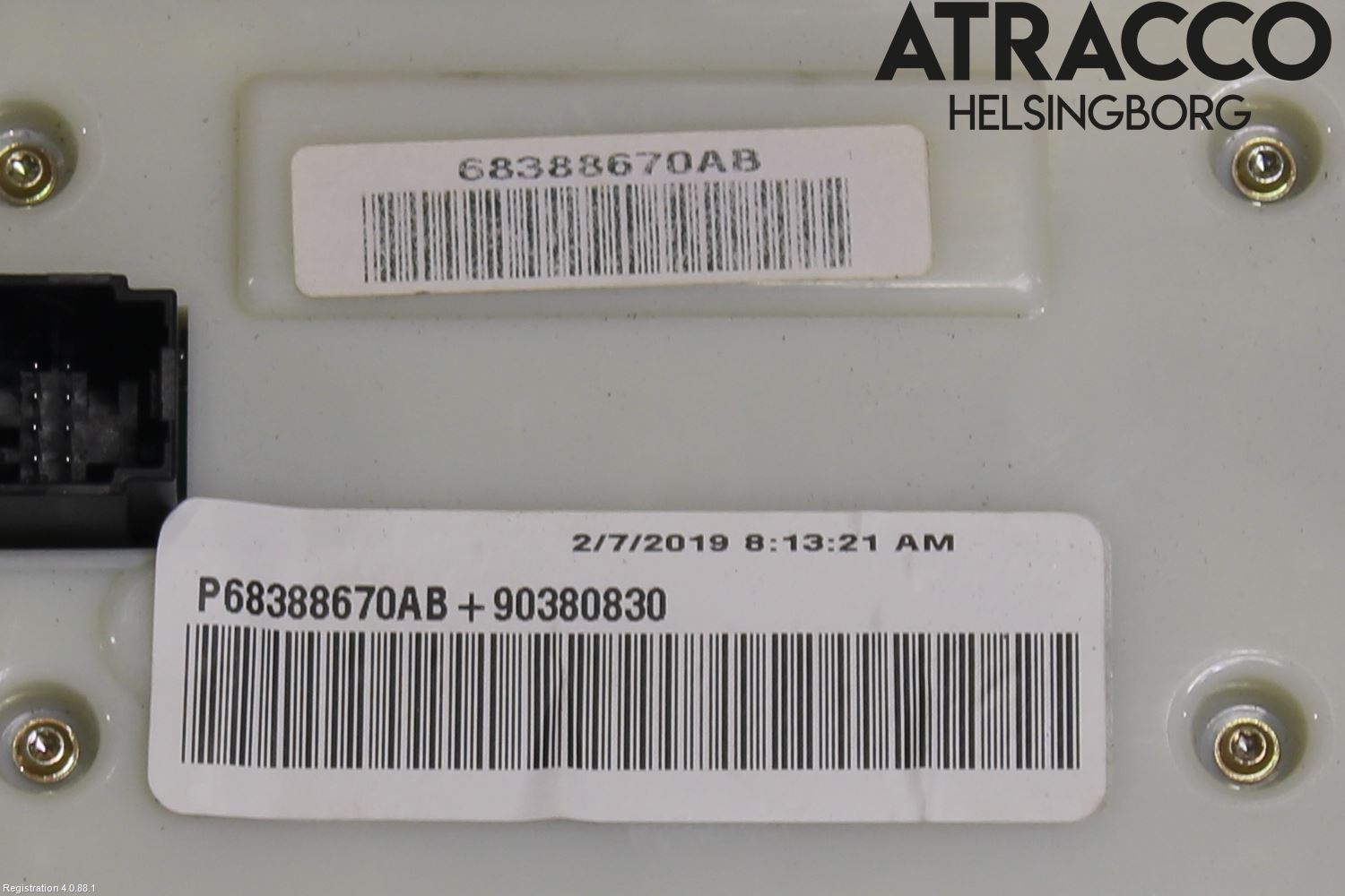 Jeep GRAND CHEROKEE 10-20 Varme Ac Betjening-Display