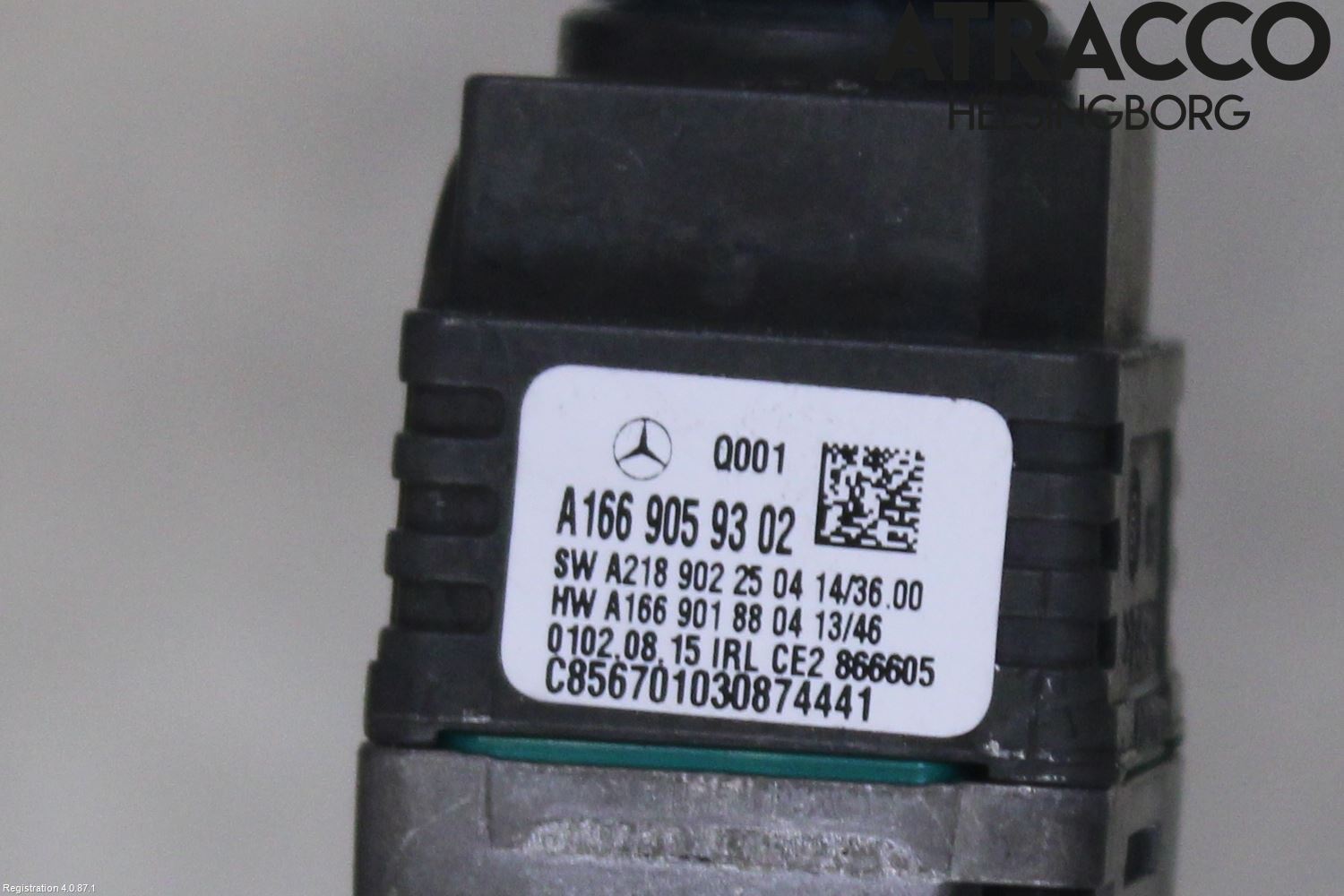Mercedes-Benz MB CLA-KLASS (C117/X117) 13-19 Parkeringshjelp Kamera