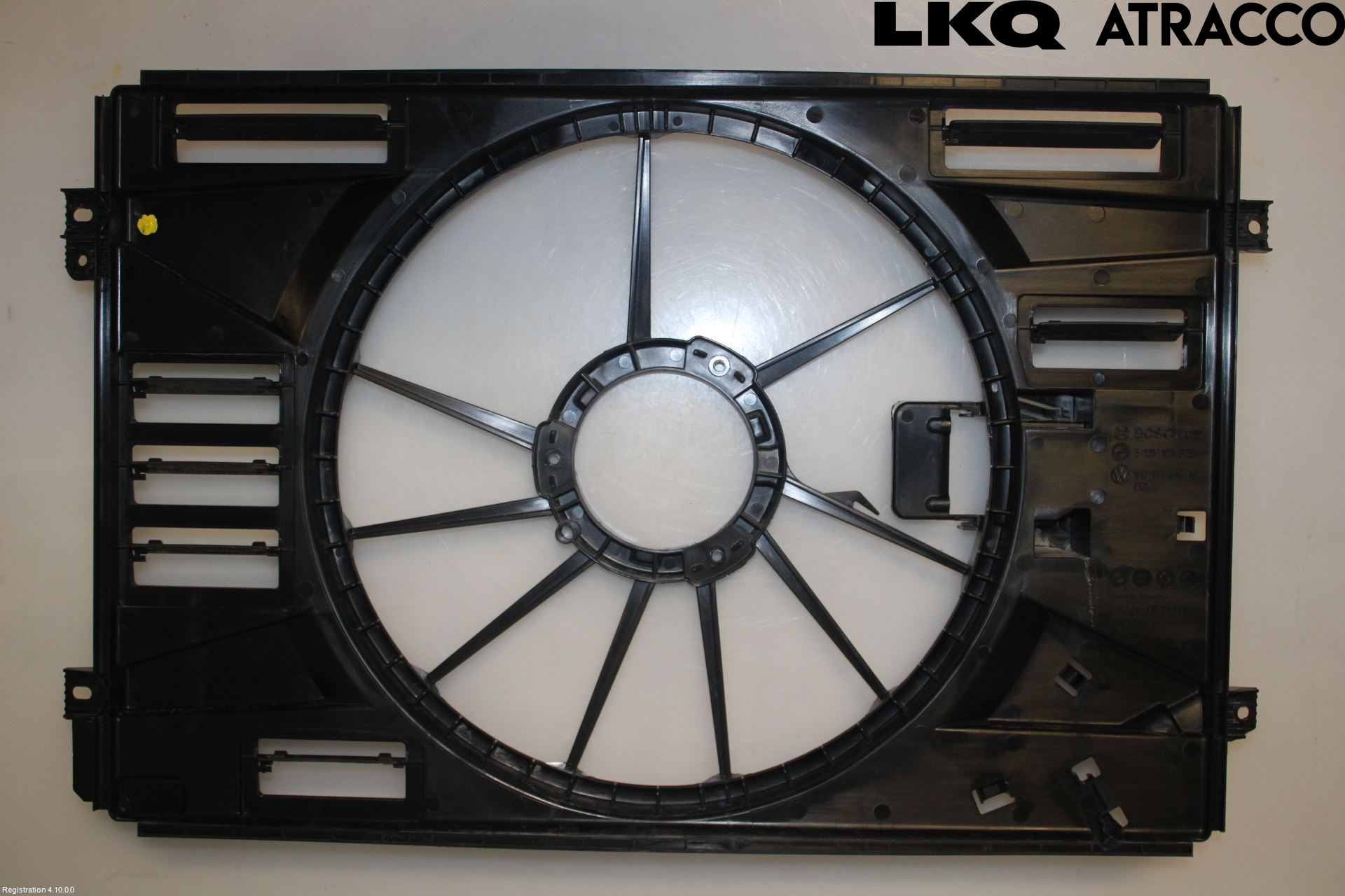 Volkswagen VW GOLF VI 09-13 Kjølevifte-Radiator Hus-Kåpe