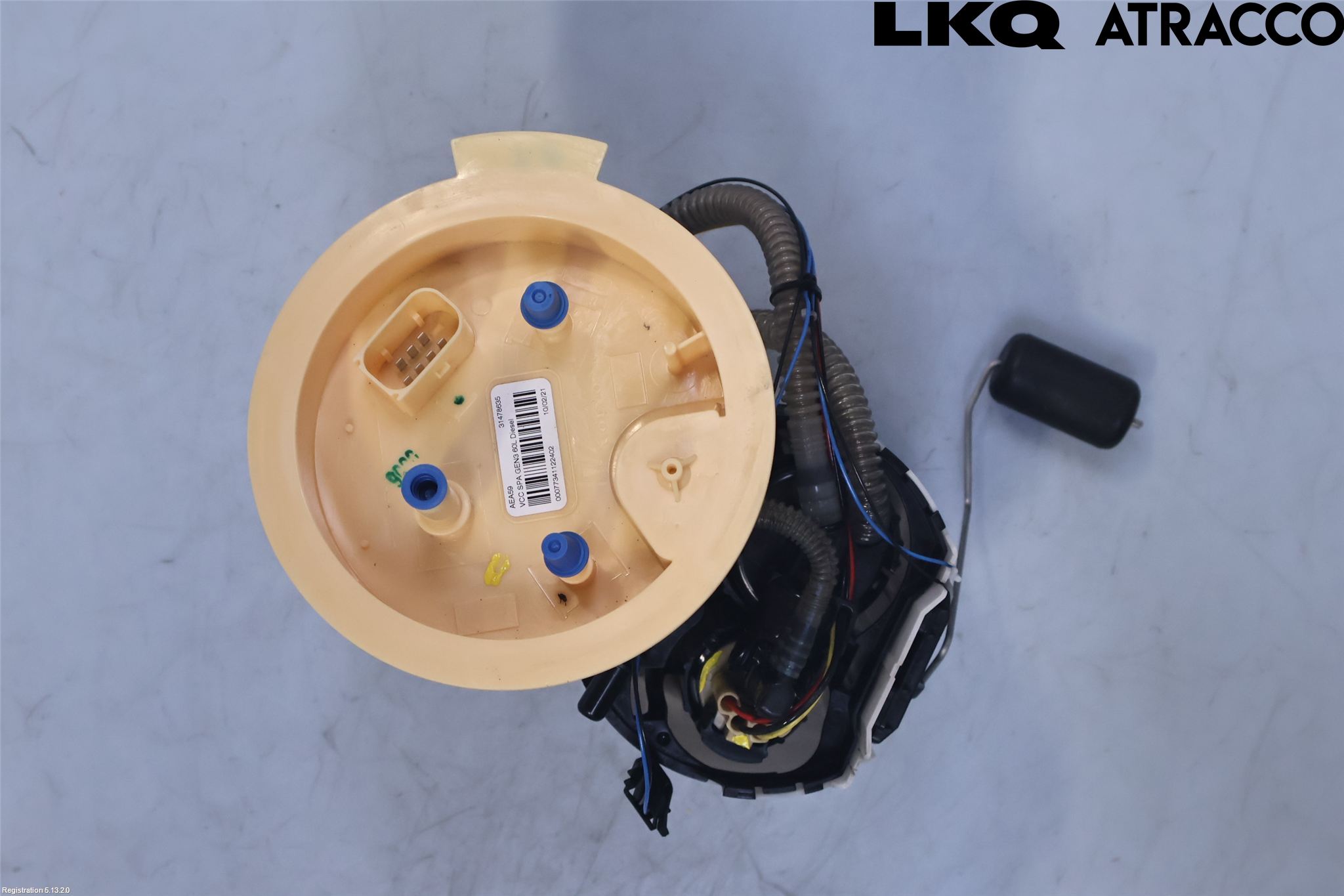 Volvo V90 17->> Drivstoffpumpe Fødepumpe El