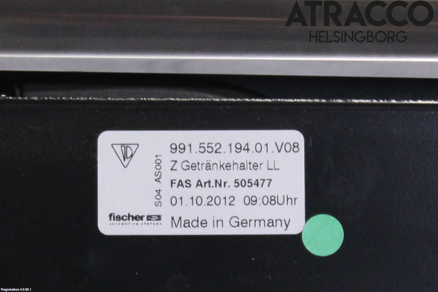 Porsche 911 64- Innr Koppholder
