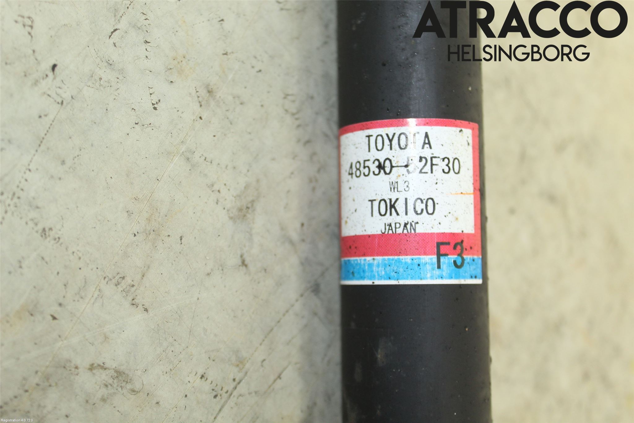 Toyota VERSO-S 11-16 Støtdemper Bak