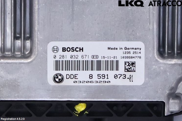 BMW 3 F30/F31/F80 12-19 Styreenhet Dieselpumpe