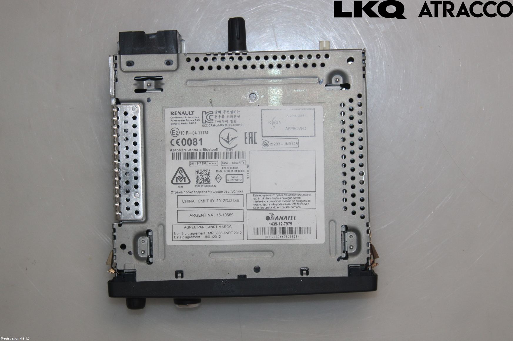 Opel MOVANO B 10-22 Stereo Radio Med Cd